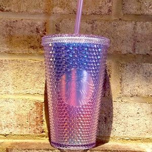 💖NWT💖Aurora Iridescent Ombre Studded Bling Grande Tumbler🥤2020 Overseas